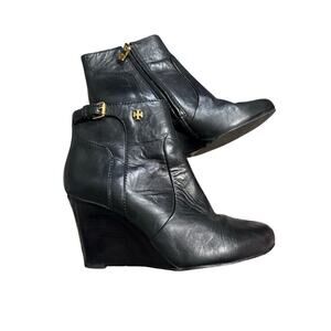 Tory Burch Milan Wedge Bootie Women's Size 7.5